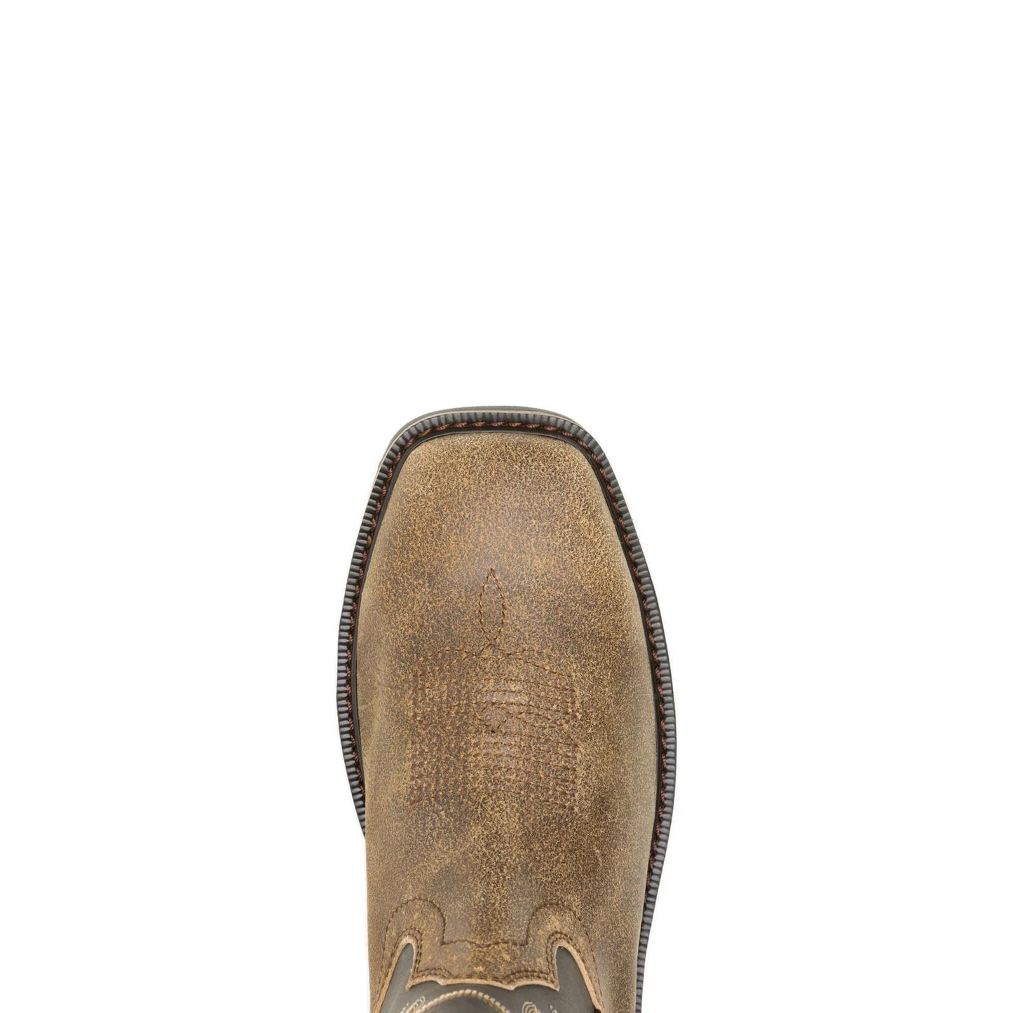 Men's Rancher Pull-On Steel-Toe Work Wellington - Black - W251141