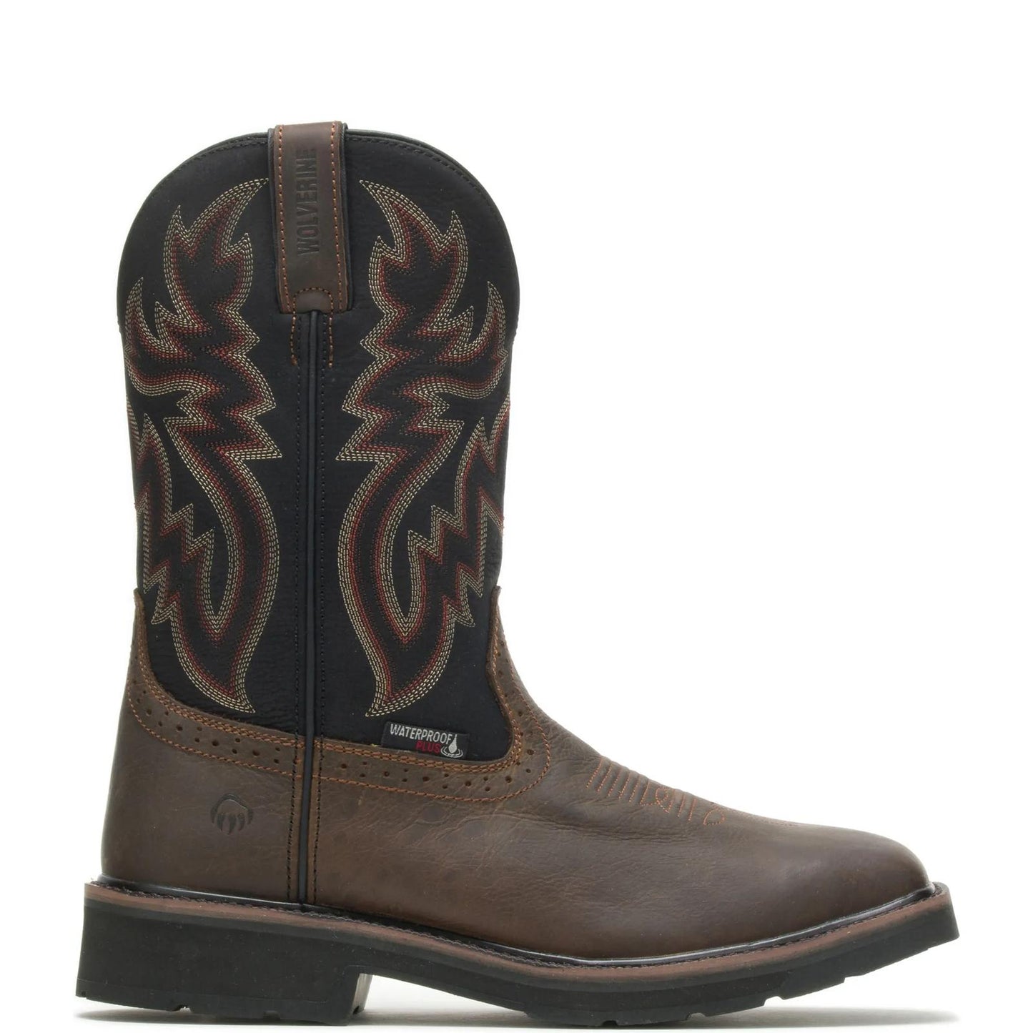 Men's Rancher Waterproof Wellington Work Boot - Black - W10768