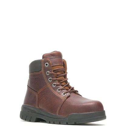 Men's Marquette Steel-Toe 6" Work Boot - Brown - W04713