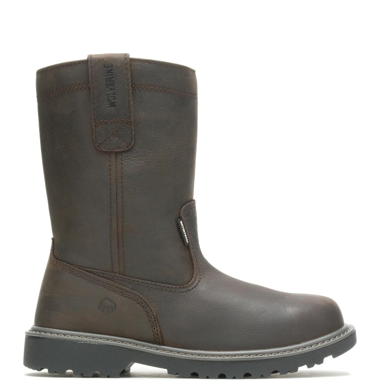 Men's Floorhand Waterproof Steel-Toe 10" Wellington - Brown - W10680
