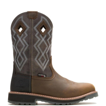 Men's Rancher Pro HyperRest™ Pull-On Work Wellington - Brown - W250030
