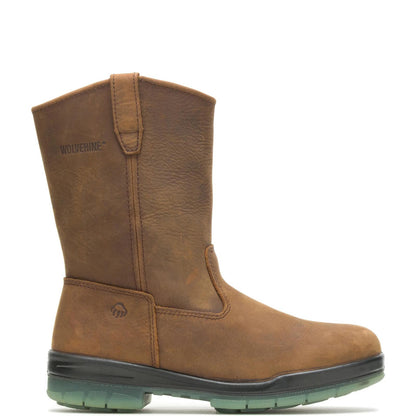 Men's DuraShocks® Steel Toe Insulated Waterproof Wellington - Brown - W03258