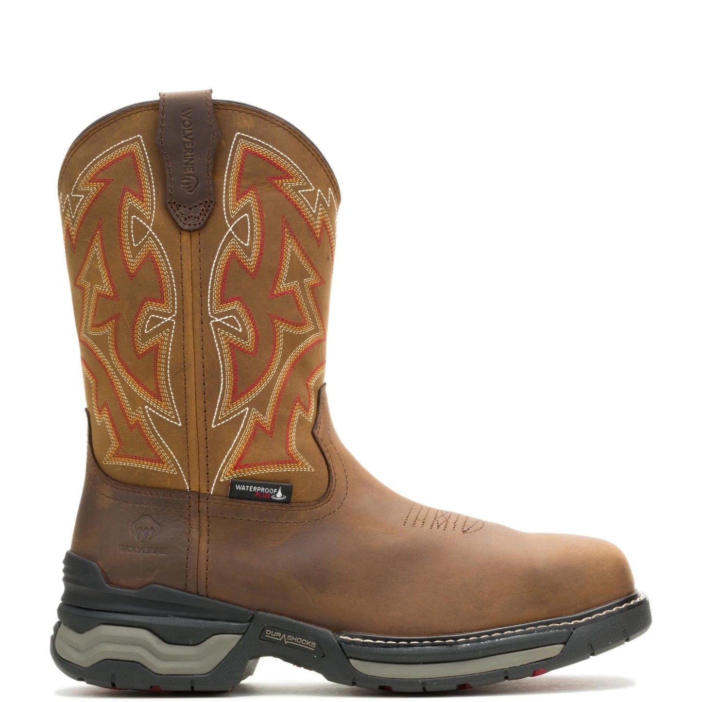 Men's Rancher ft Wolverine Infinity System Pull-On CarbonMAX® Work Wellington - Brown - W251109