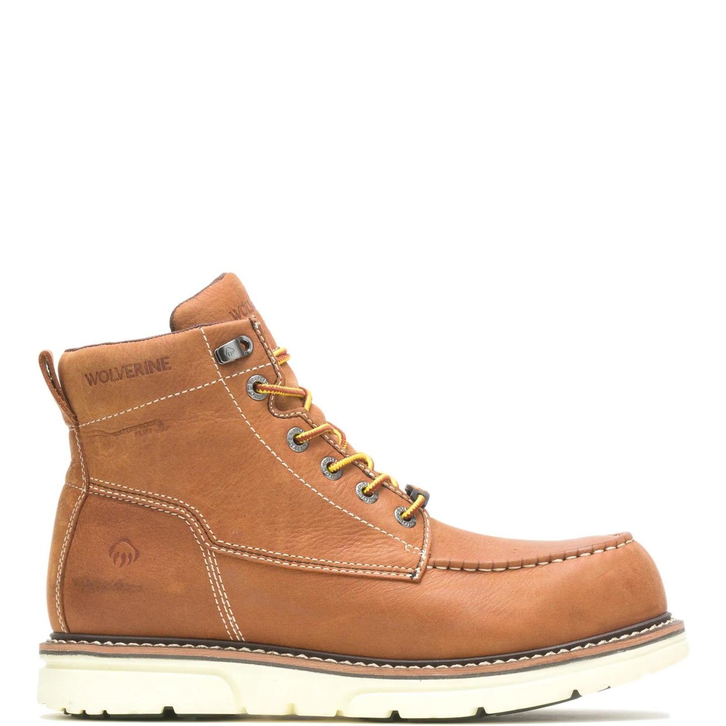 Men's I-90 DuraShocks® Moc-Toe CarbonMAX® 6" Work Boot - Brown - W201097