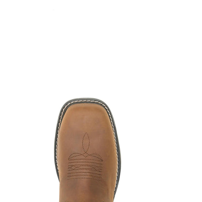Men's Rancher ft Wolverine Infinity System Pull-On CarbonMAX® Work Wellington - Brown - W251113
