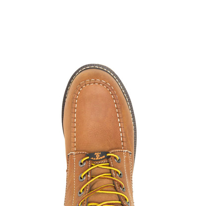 Men's I-90 DuraShocks® Moc-Toe 6" Work Boot - Brown - W200051