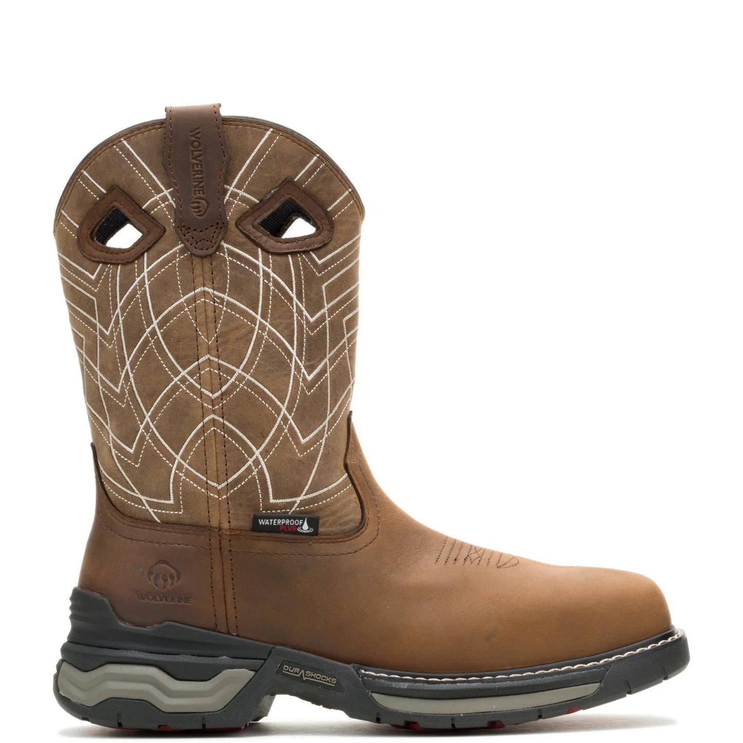Men's Rancher ft Wolverine Infinity System Pull-On CarbonMAX® Work Wellington - Brown - W251113
