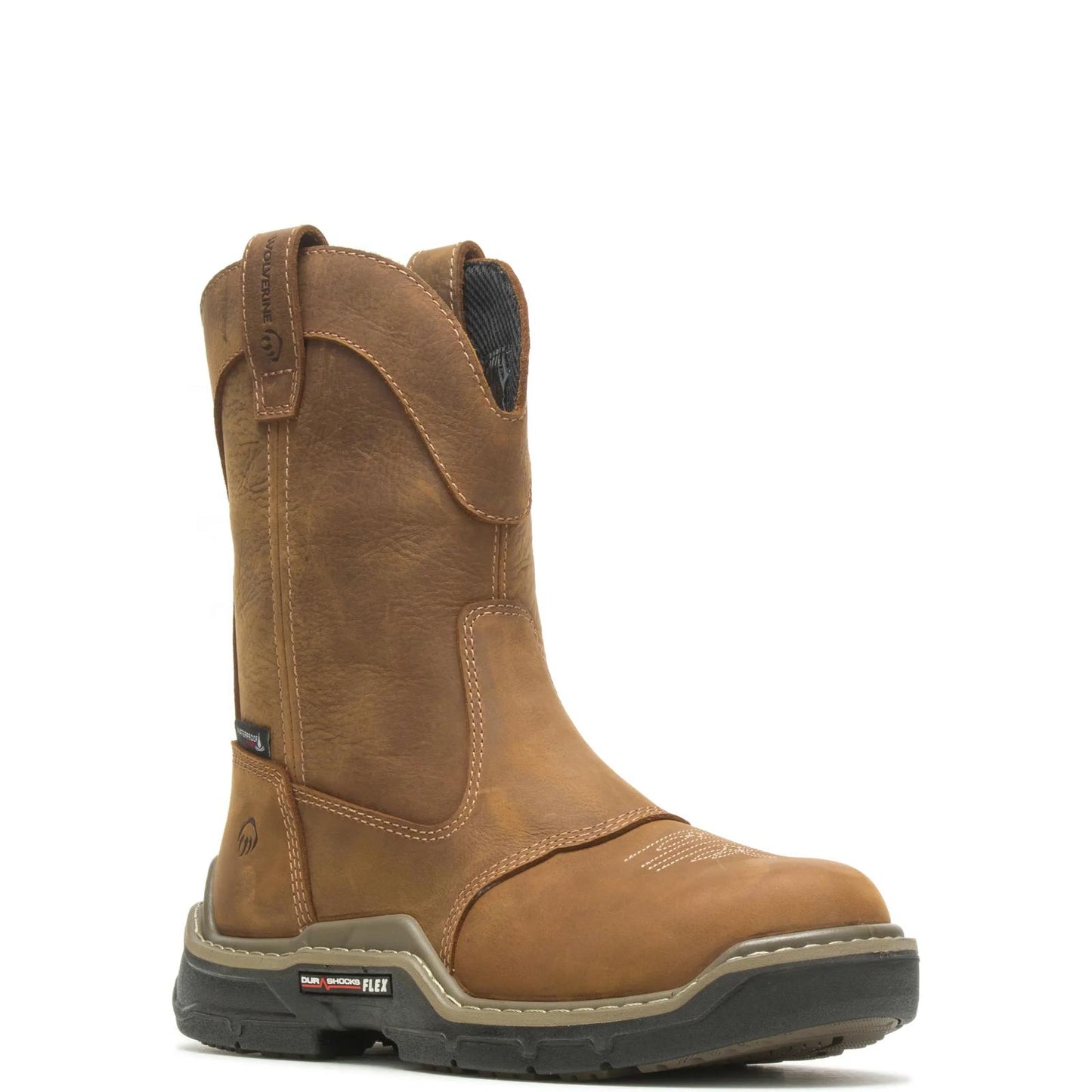 Men's Raider DuraShocks® Western Work Wellington - Brown - W220038