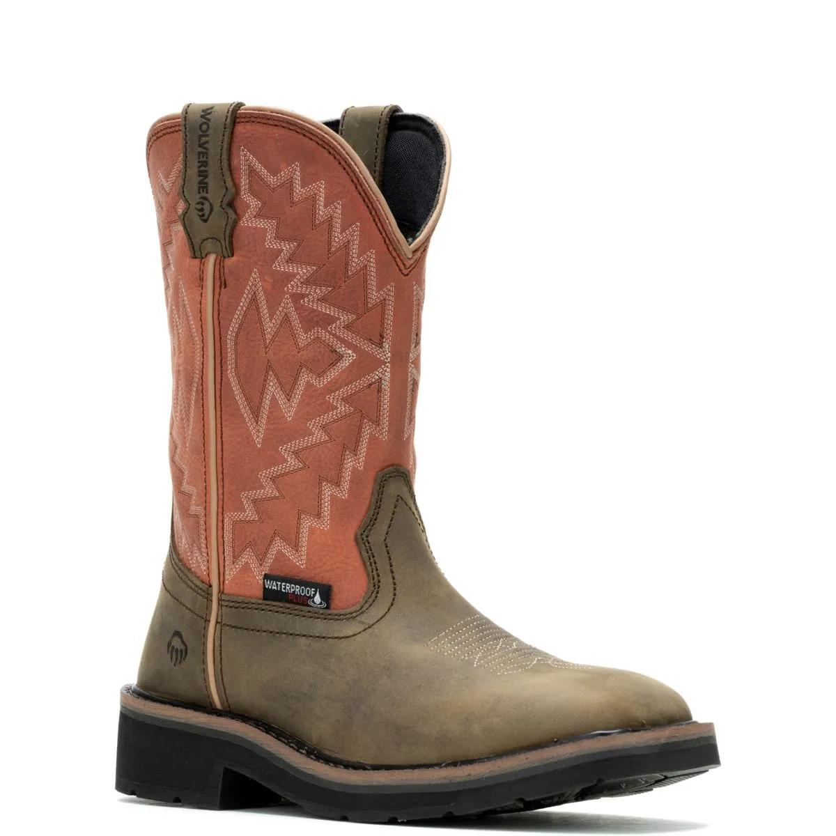 Women's Rancher Arrow Steel-Toe Wellington Work Boot - Pink - W241052