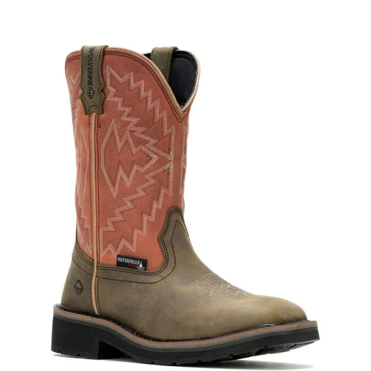 Women's Rancher Arrow Steel-Toe Wellington Work Boot - Pink - W241052