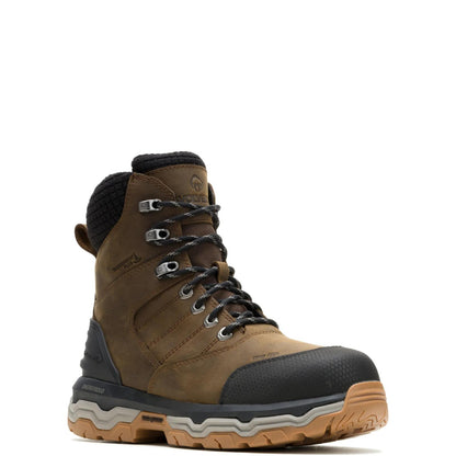 Men's Alpha Insulated ft Wolverine Infinity System™ 8" CarbonMax Work Boot - Brown - W261065