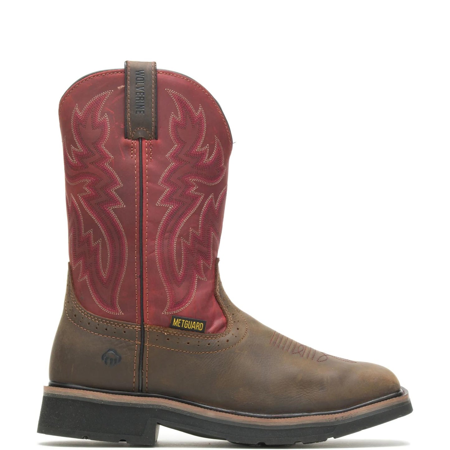 Men's Rancher Met Guard Steel-Toe Wellington - Brown - W10929