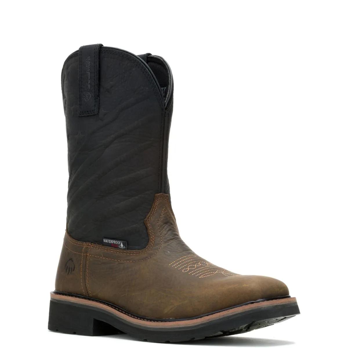 Men's Rancher Flag LX Steel-Toe Wellington Work Boot - Black - W241185