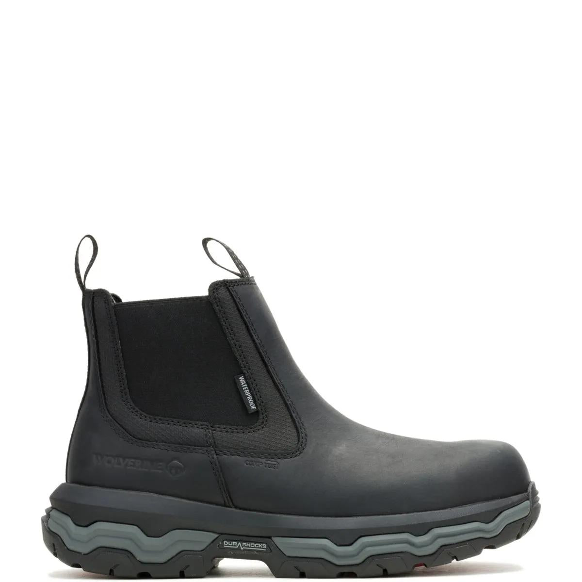 Men's Alpha ft Wolverine Infinity System CarbonMax® Slip-On Work Romeo - Black - W251097