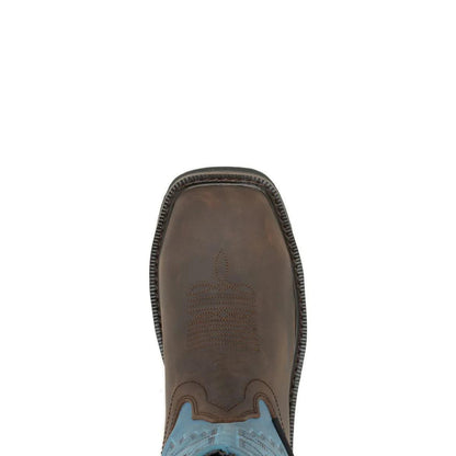 Women's Rancher Arrow Steel-Toe Wellington Work Boot - Blue - W241053