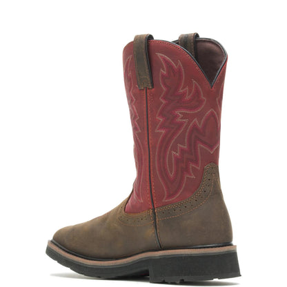 Men's Rancher Met Guard Steel-Toe Wellington - Brown - W10929
