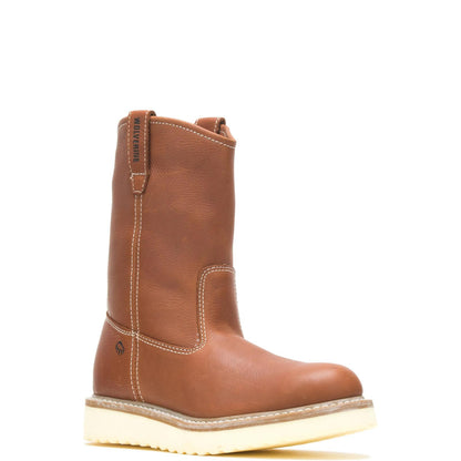 Men's 10" Wellington Work Boot - Brown - W08285