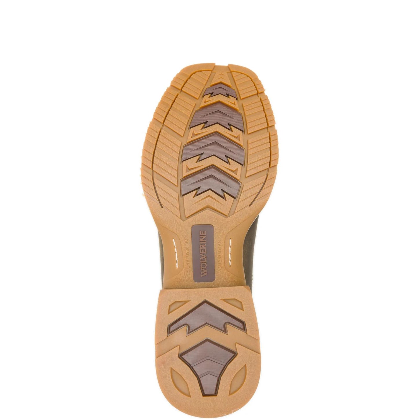 Men's Wheatland Pull-On Steel-Toe Work Wellington - Brown - W261050
